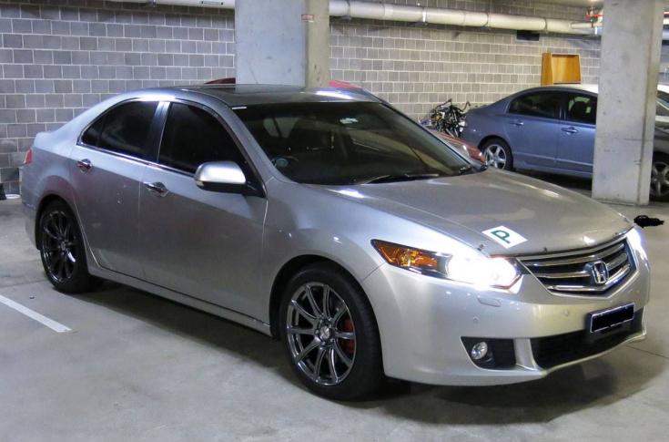 HONDA ACCORD 4 STUD CARBINE HYPER SILVER